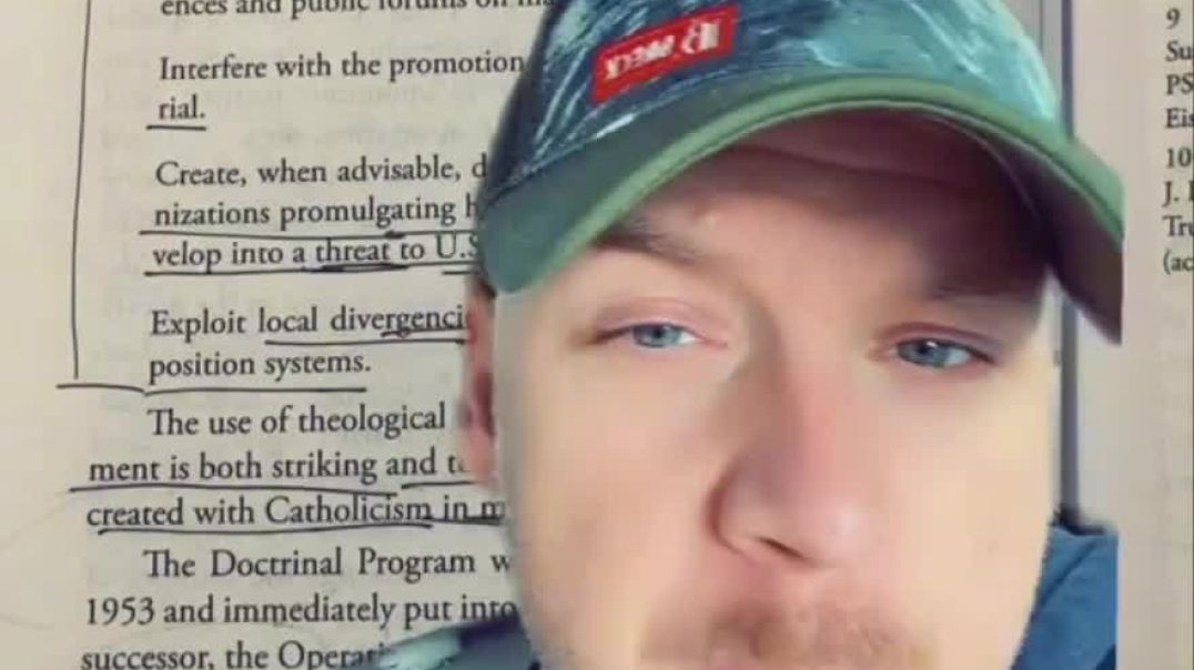 Listen to this!  CIA’s doctrinal warfare program!!!