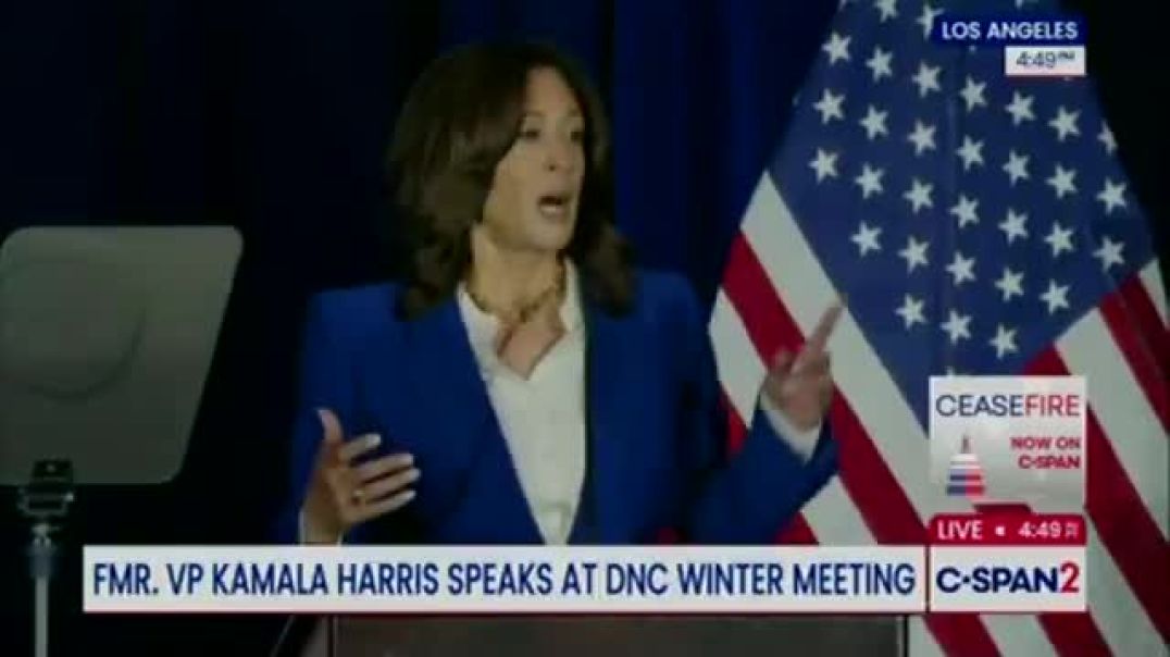 KAMALA: The American people sent a message. They want leaders who fight for affordability, for healthcare, for the right of people to participate in their democracy. Americans want leaders who fight f