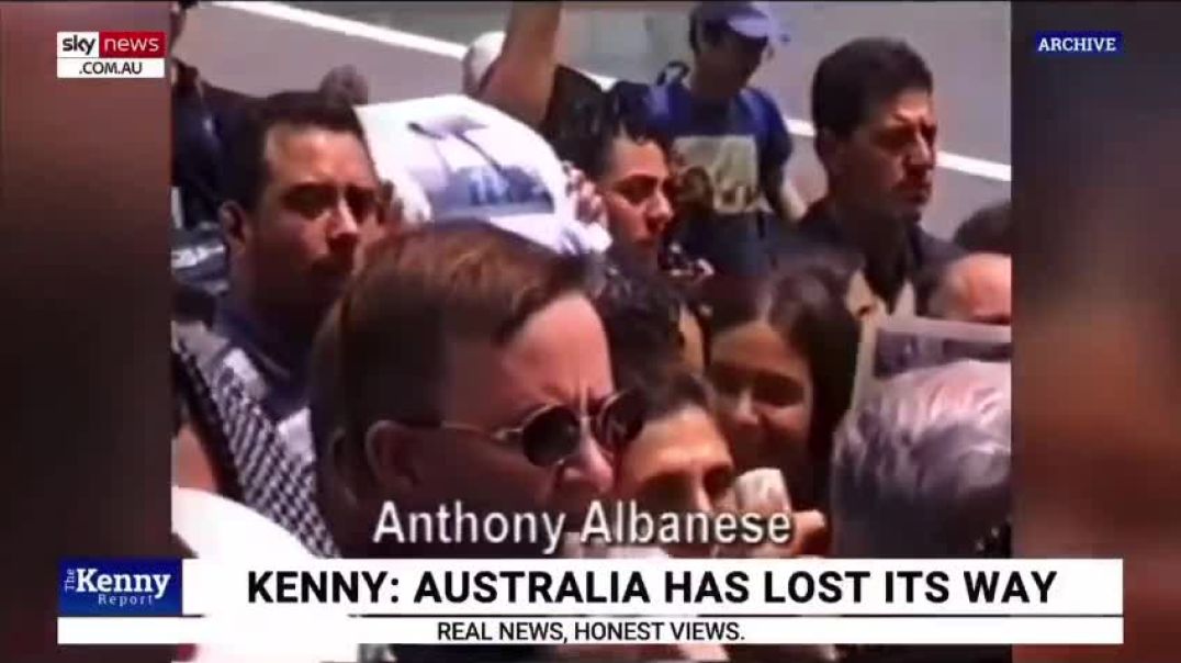 Albanese was giving a speech at a pro Palestinian rally where they burned Israeli flags