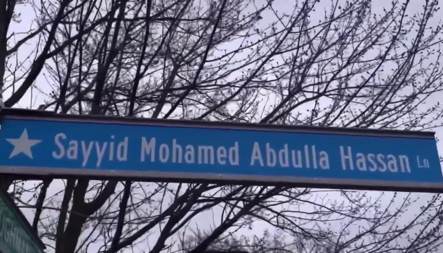 There is a street in Columbus, Ohio: Mohamed Abdullah Hassan Lane  Hassan was a Somalian warlord who waged "jihad" against Britain &amp; Italy, causing 200k deaths