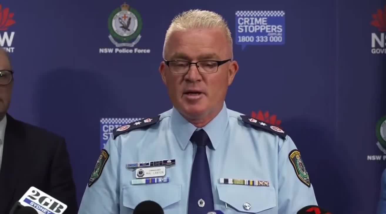 NSW Police Commissioner Mal Lanyon said Sajid Akram had been a licens...
