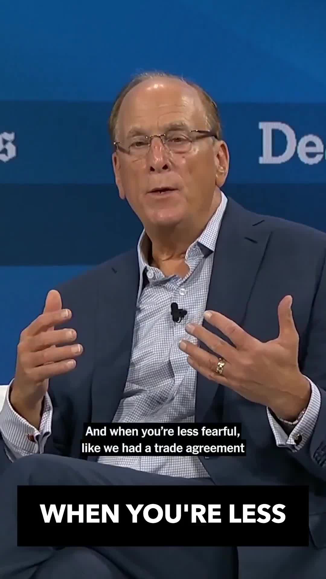 Larry Fink says Bitcoin is “an asset of fear.”  Do you agree?