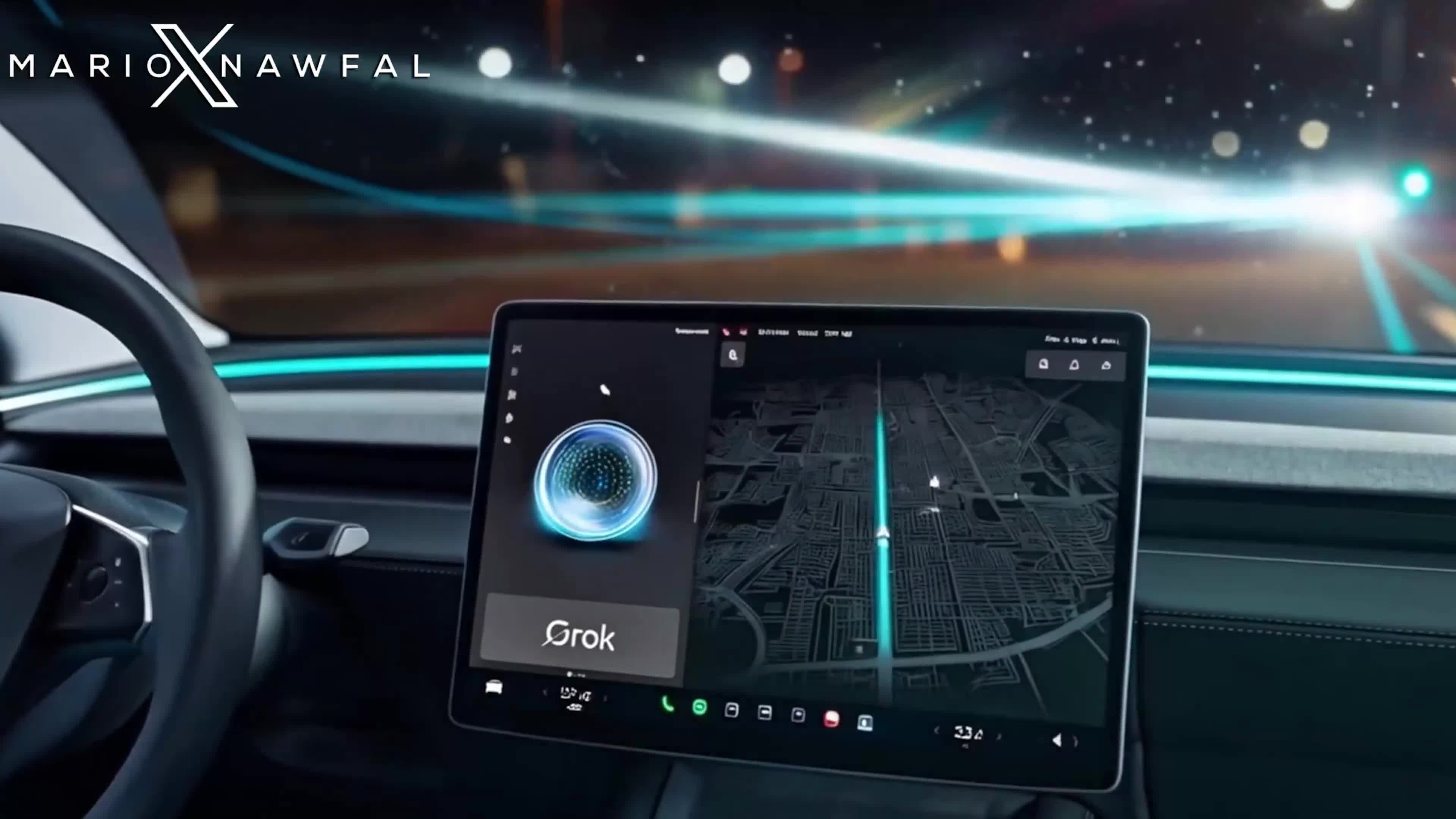 XAI’S GROK–TESLA MINGLE MADE DRIVING RIDICULOUSLY FUN  Just talk to G...