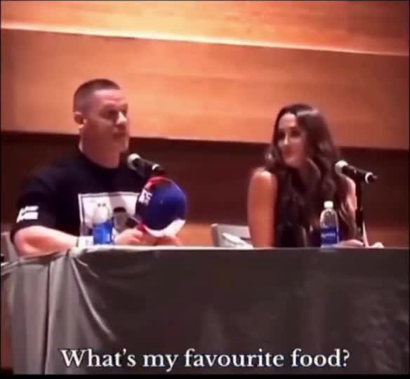 When a kid asked John Cena on his favorite food 💀