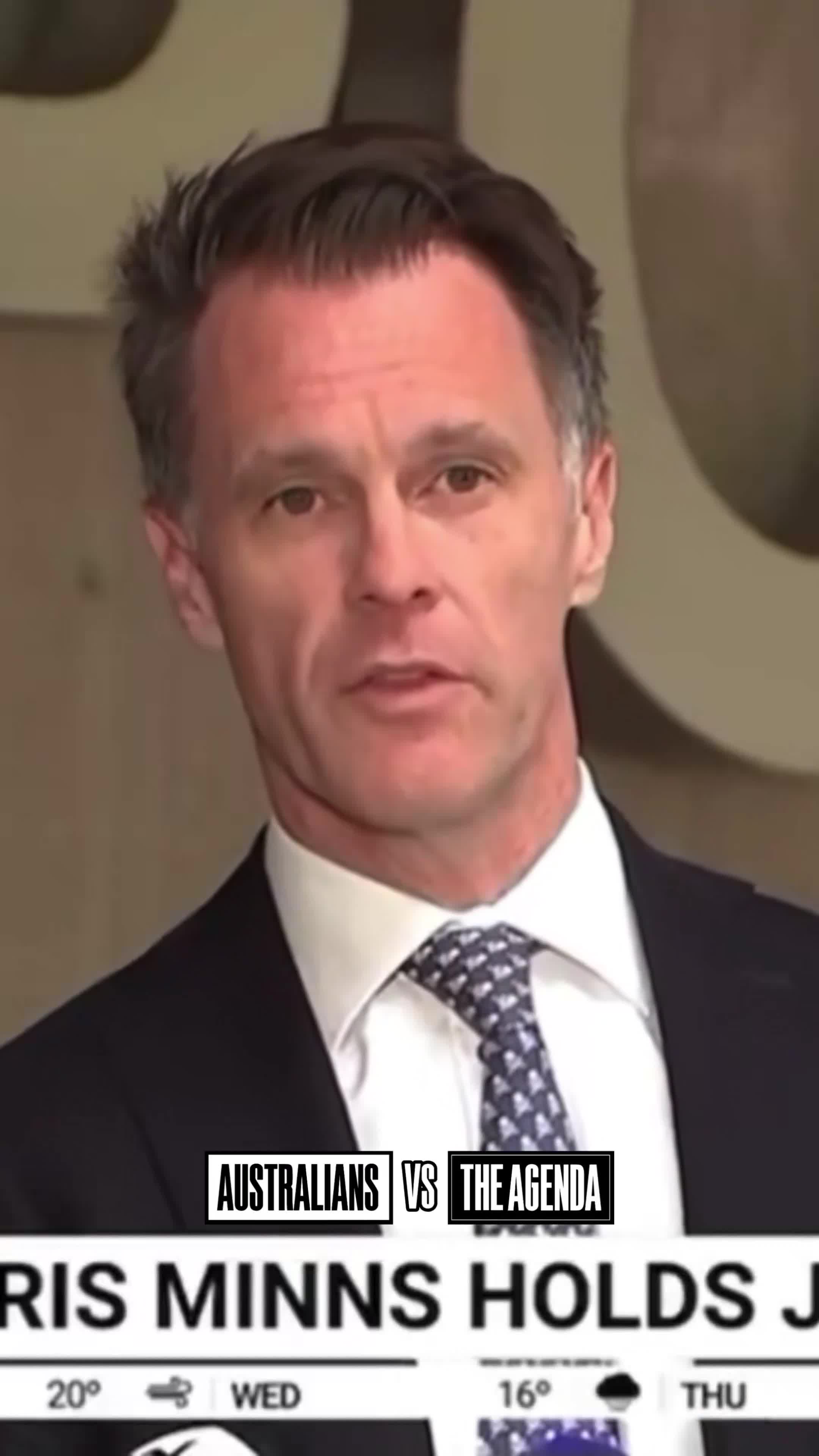 Chris Minns hates free speech.