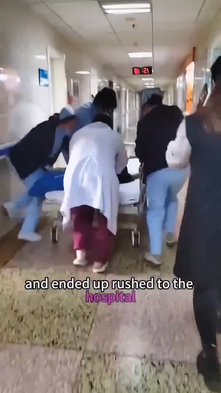 “A Girl just took one sip of glacial water and ended up in the hospit...