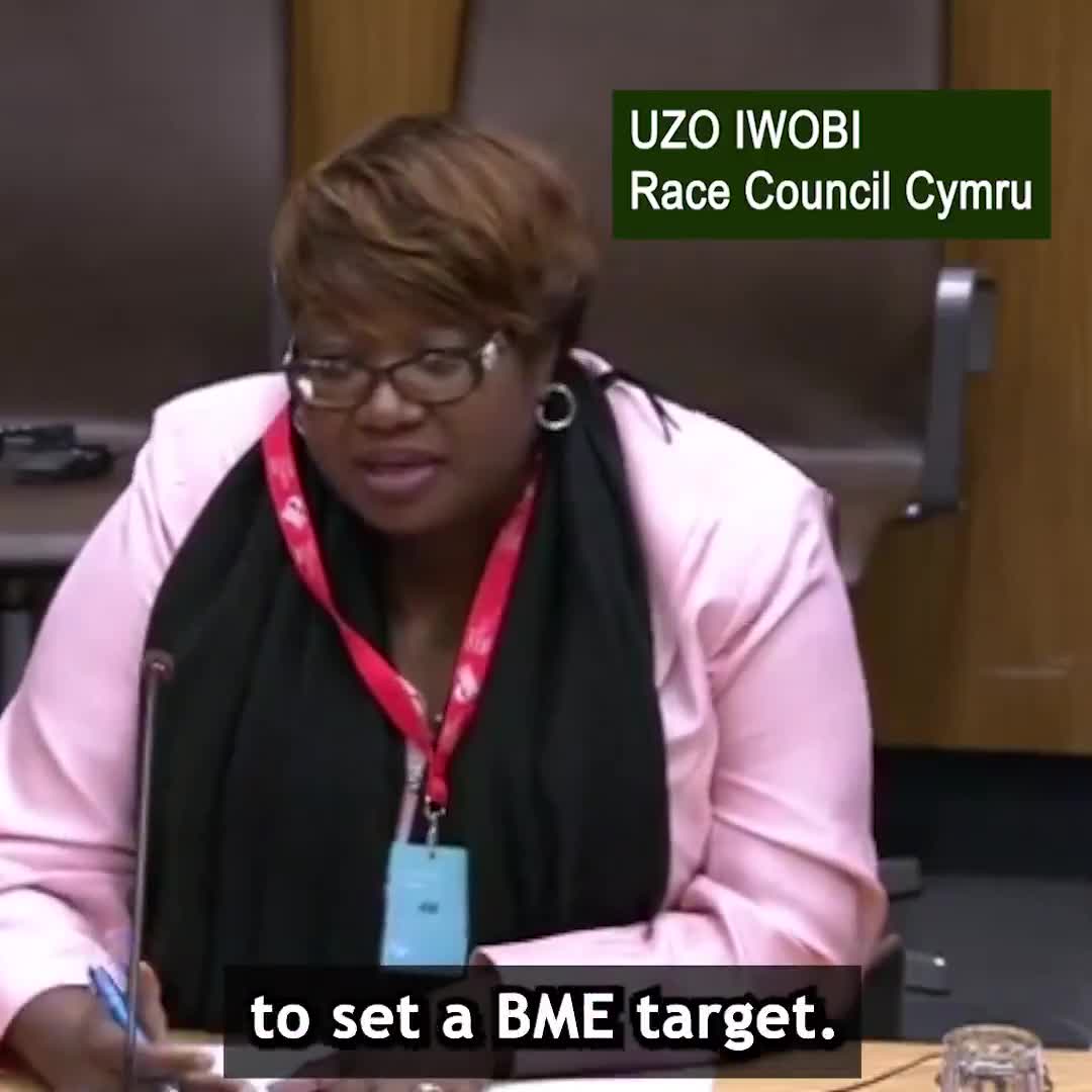Uzo Iwobi wants 60% of politicians to not be white in Wales, despite ...