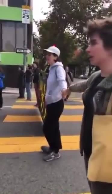 Was he in the right for stopping the unemployed protestors??