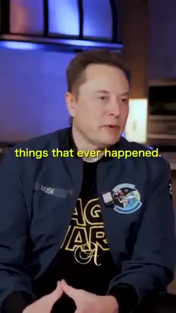 ELON : STARSHIP RANKS WITH SINGLE-CELLED LIFE IN EVOLUTIONARY IMPORTA...