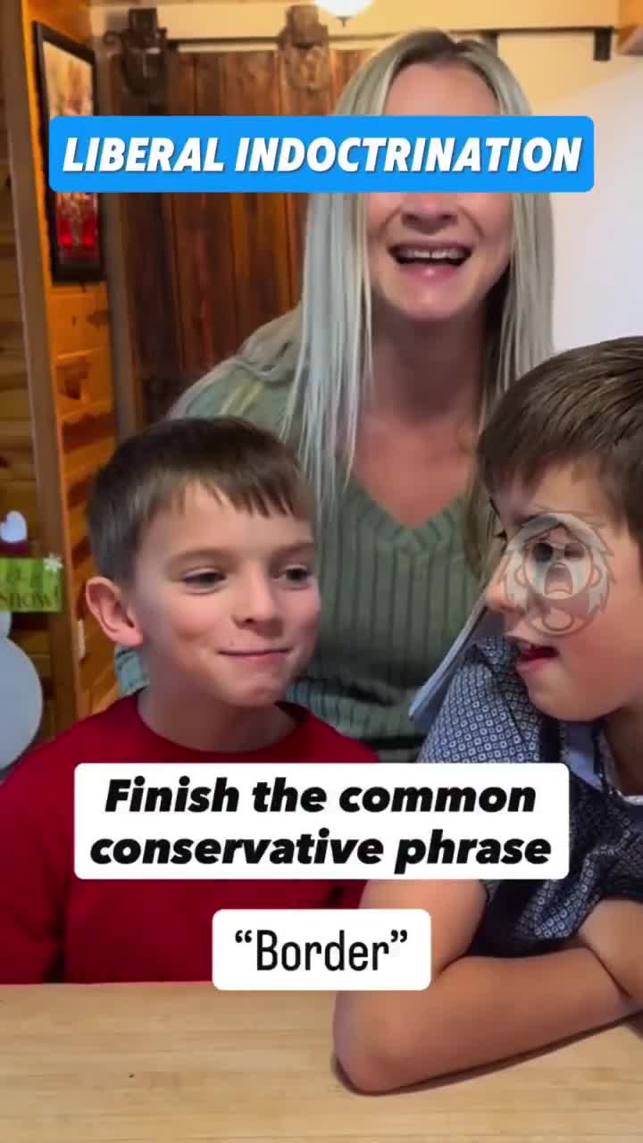 “We’re being invaded at the……..Oval Office”  Liberal brainwashing her...