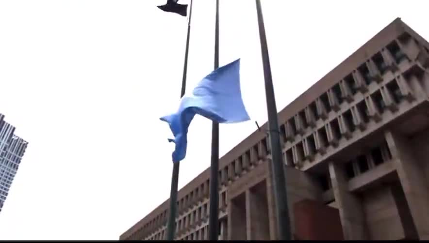 FLASHBACK: Somali flag raising ceremony at Boston City Hall to symbol...