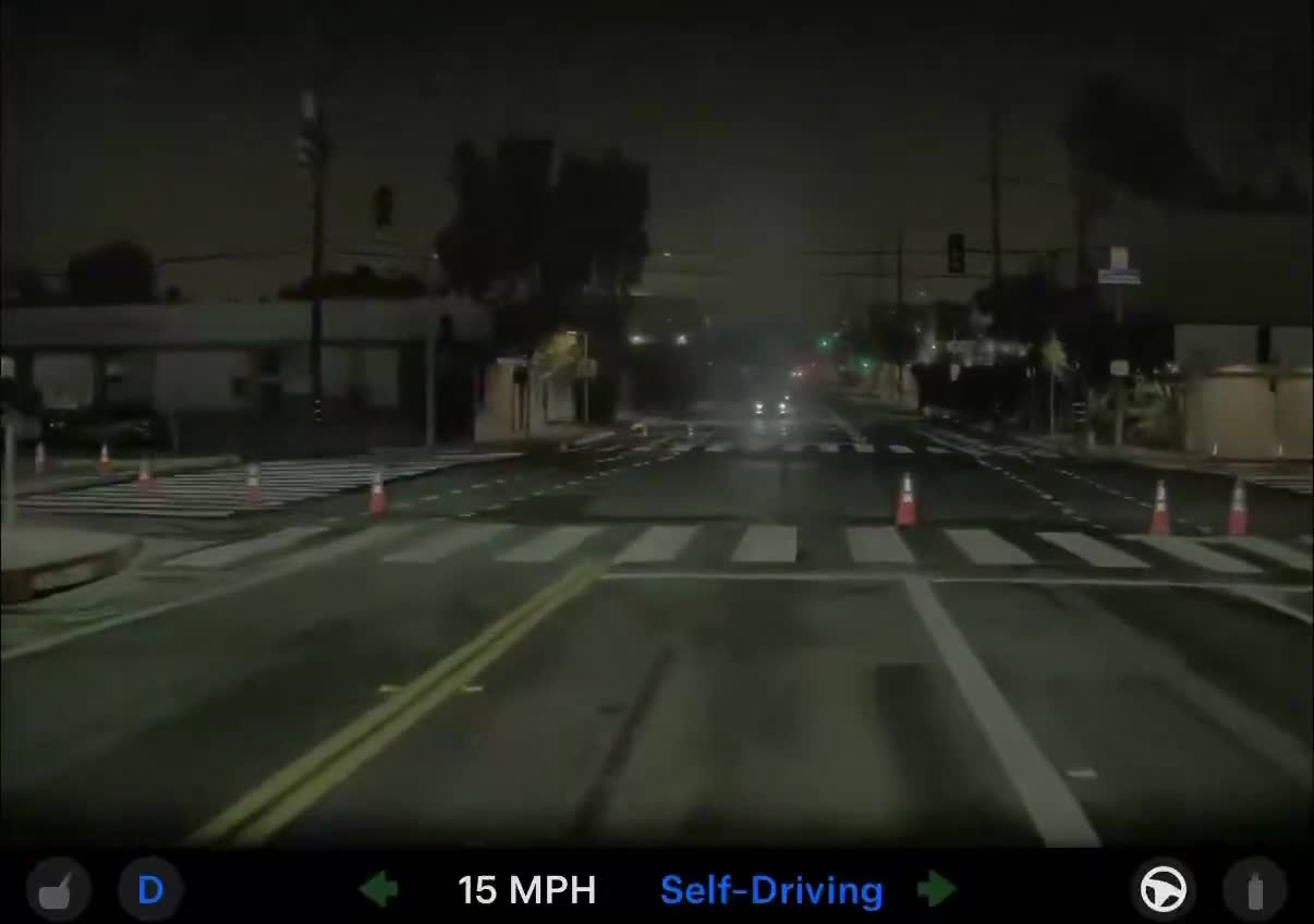 FSD is trained on billions of real-world miles, including power outag...