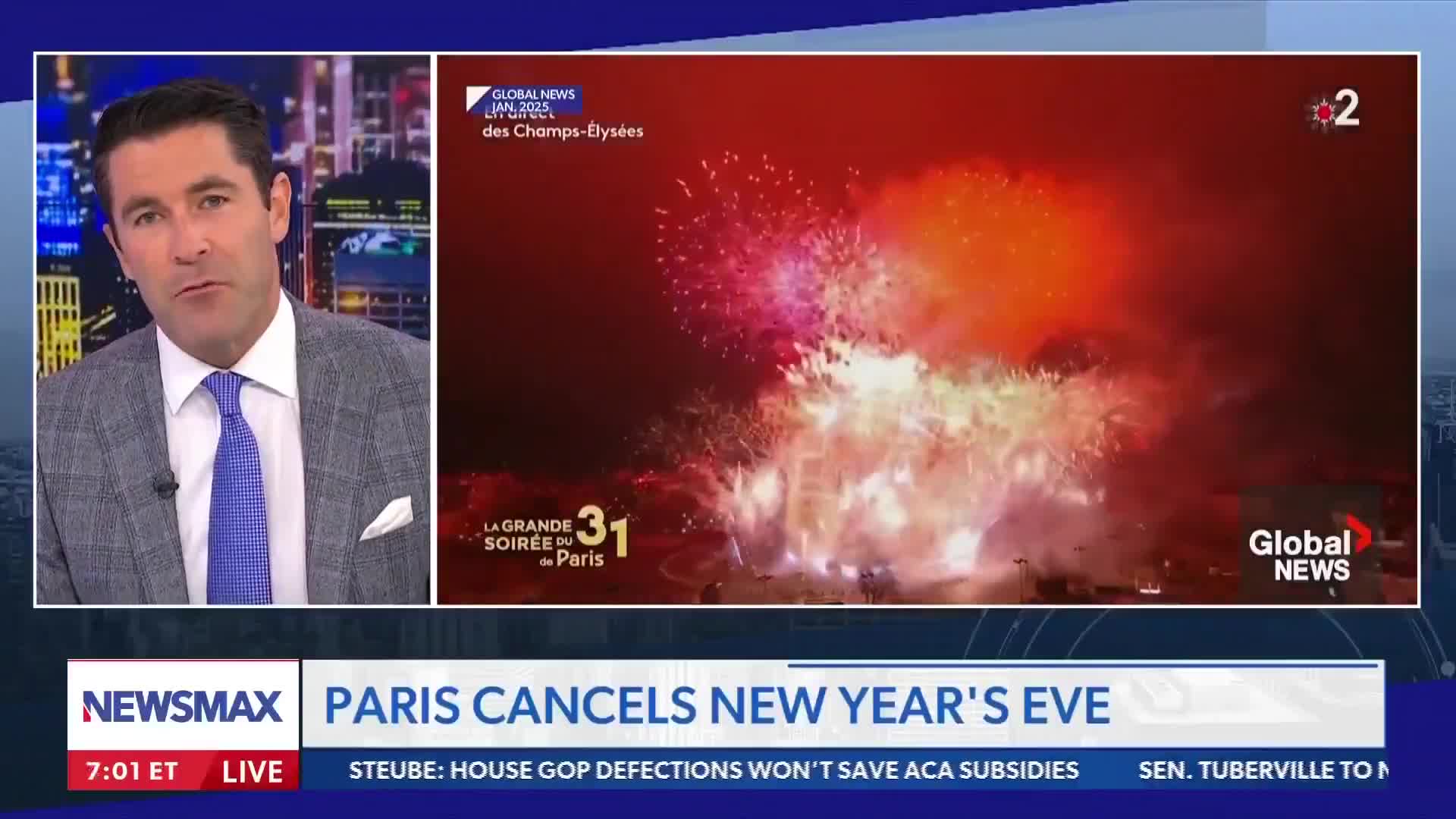 Australia, Germany and France, have all CANCELLED their yearly  New Y...