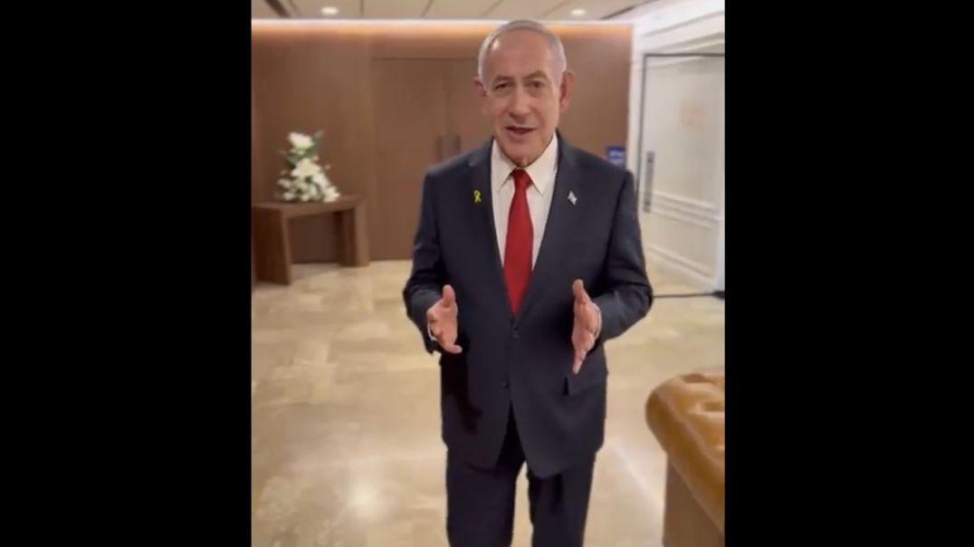 Bibi Netanyahu:  The only crime I’ve ever committed was receiving a Bugs Bunny Doll and Cigars — I’m totally innocent and that’s why I requested a pardon