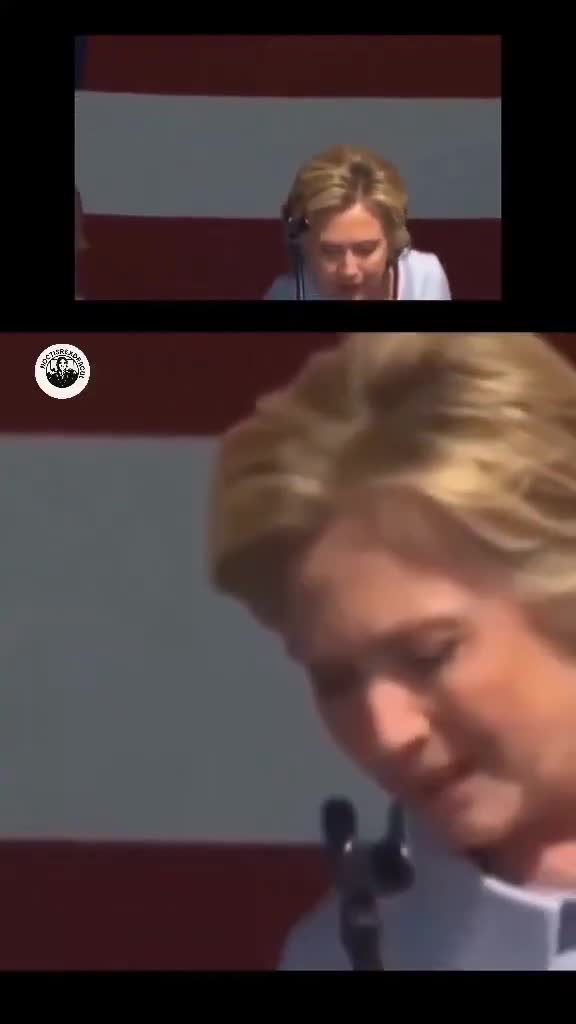 Wait what? Hillary Clinton is actually a reptile after all. Figures.