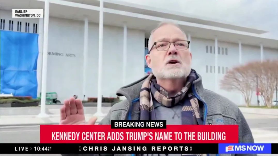 Washington DC resident ‘shocked’ that Kennedy Center for performing arts renamed to honor ‘a convicted felon and thug’  ‘Democracy died today’