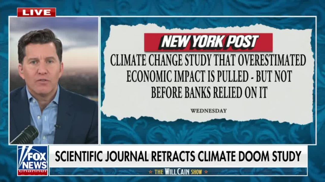 🚨WOW! Trump was right again - a major scientific journal just RETRACTED a climate change study claiming devastating impacts were coming
