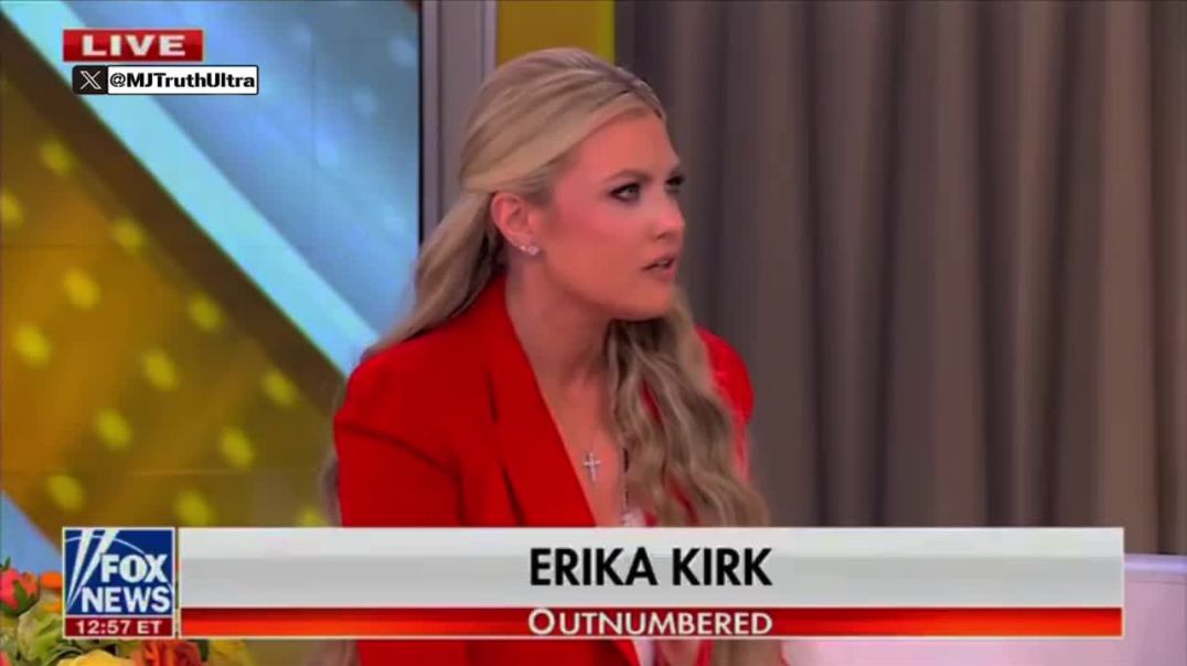Part 1: Shots fired… Off we go.  🚨 Erika Kirk appears to go after Candace Owens, saying she makes hundreds of thousands of Dollars every Episode going after her team