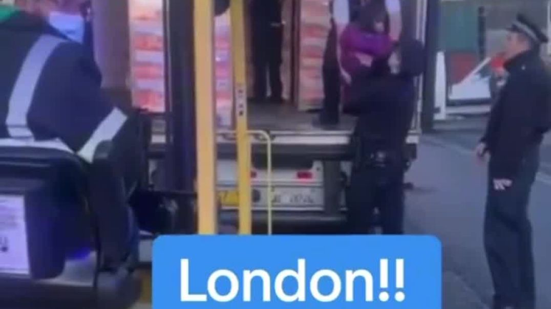 Allegedly these children are being saved in London from a shipping container!