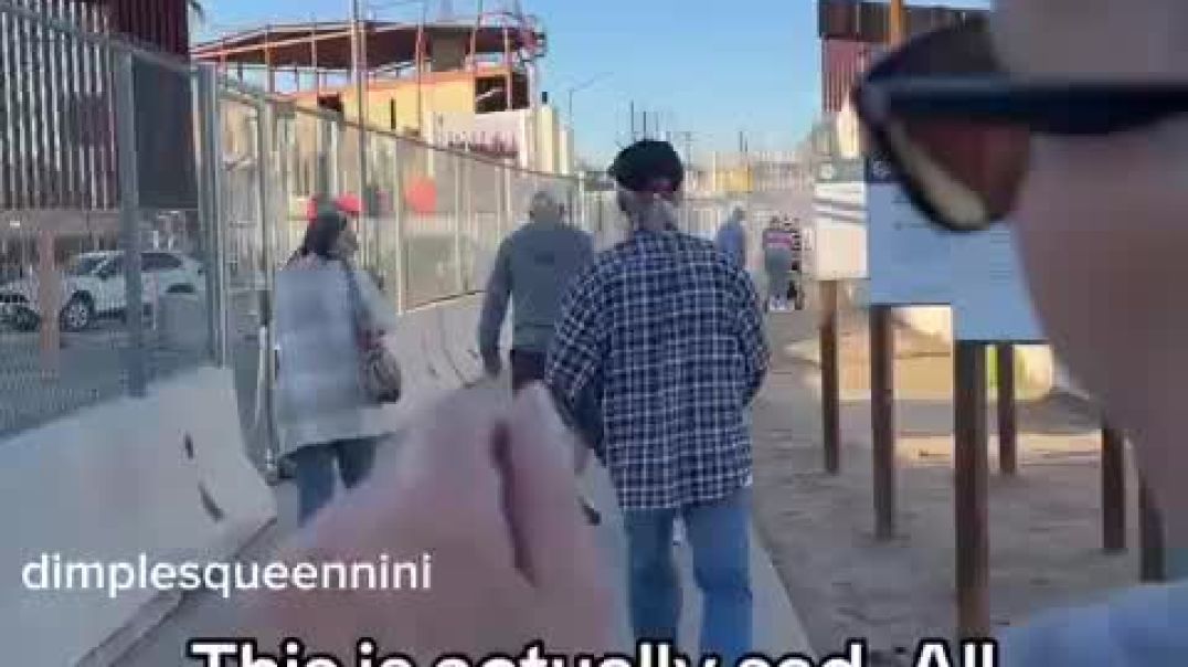 In the morning, there is a line of American citizens crossing into Mexico to go to the dentist  The dentist is so expensive in America that Americans can not longer afford it