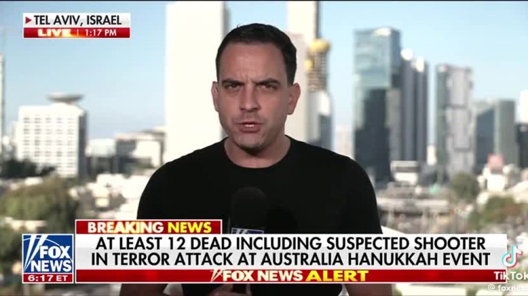 Fox News: At least 12 people have been killed in an Islamic attack on Bondi Beach in Australia, with 29 people wounded or seriously injured.