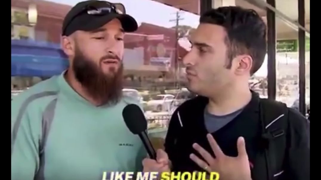 Muslim man say Sharia Law will come to every nation on earth  “Do you think at some point there's gonna be Sharia law everywhere?”  Muslim “100%, this is my goal and every Muslim's goal”