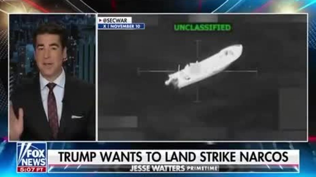 Trump wants to Land strike Narcos