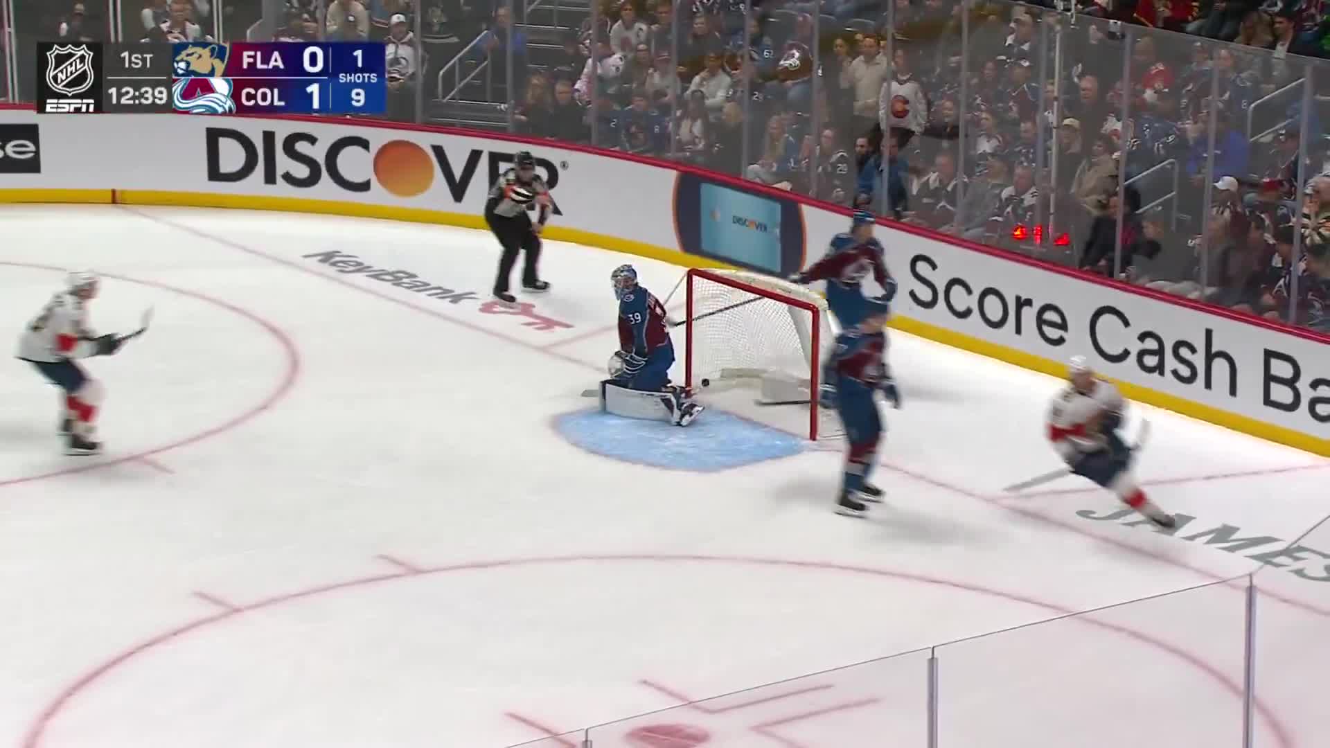 Noah Gregor's first goal as a Florida Panther was a beauty 😼   We're ...