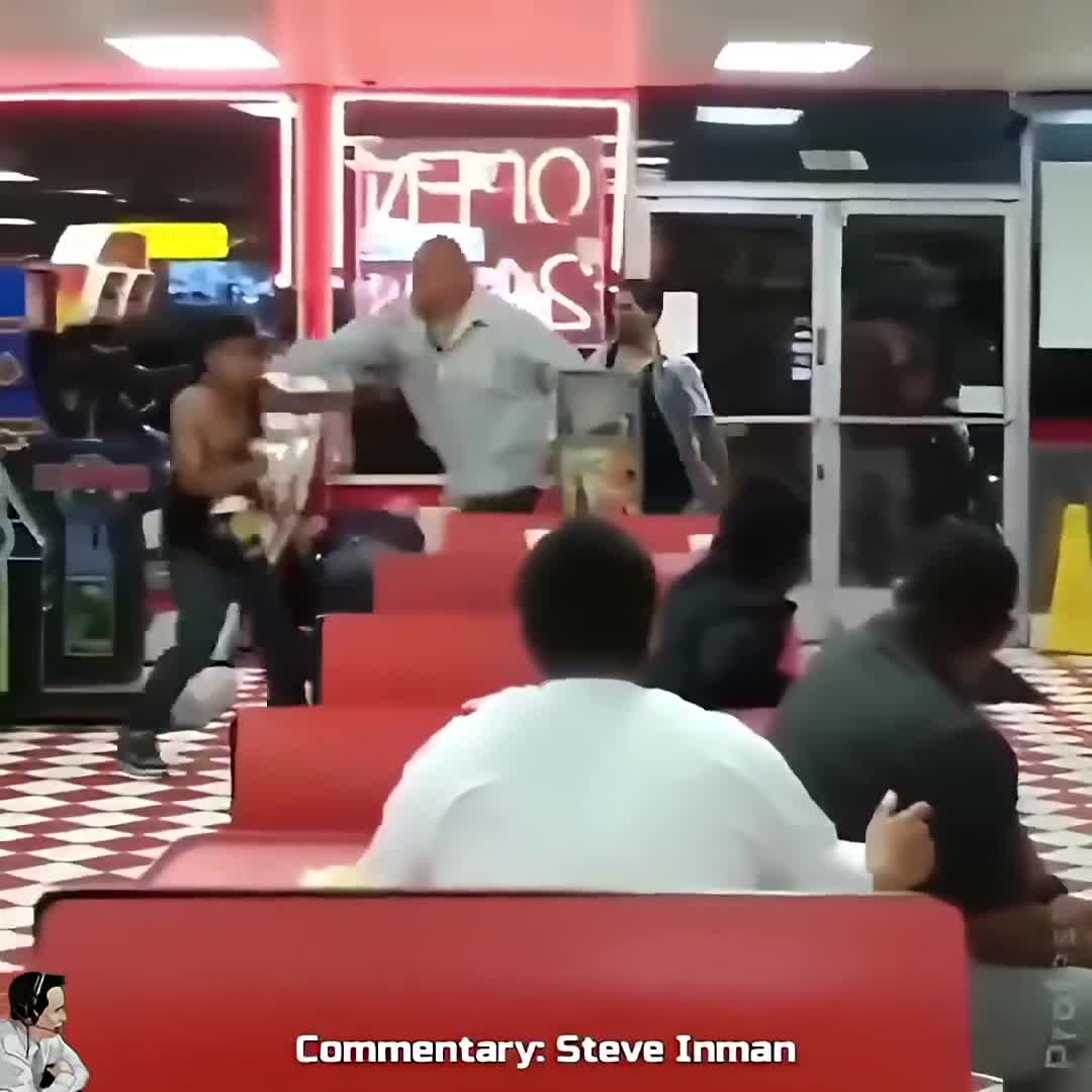 Classic backhand from hell.