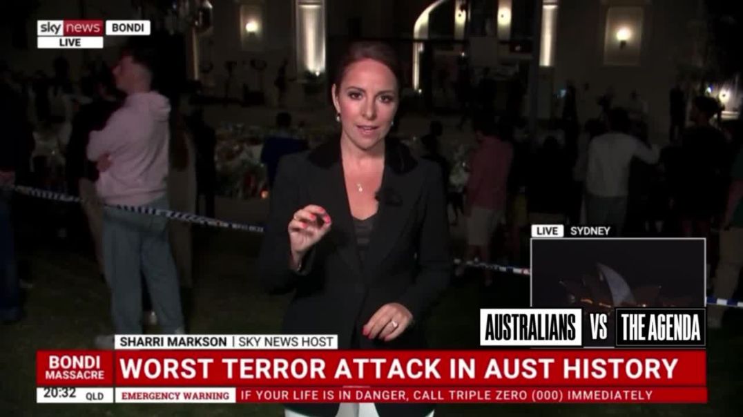 Home Affairs Minister Tony Burke was just heckled at the Bondi Junction memorial, with mourners shouting “you have blood on your hands” and “shame on you.”