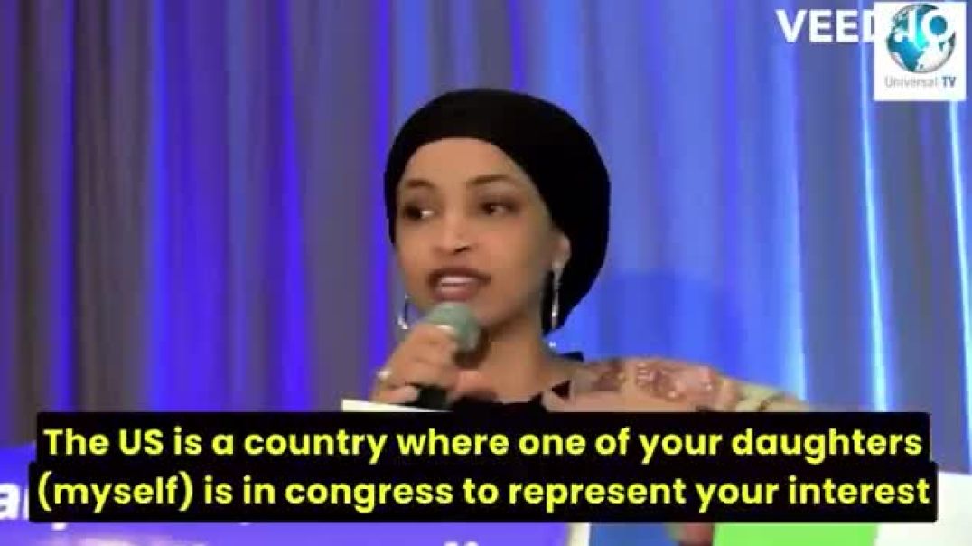 ILHAN OMAR: “The U.S. government will only do what Somalians in the U.S. tell them to do. They will do what we want and nothing else. They must follow our orders!”  They’re here to CONQUER — not “cont