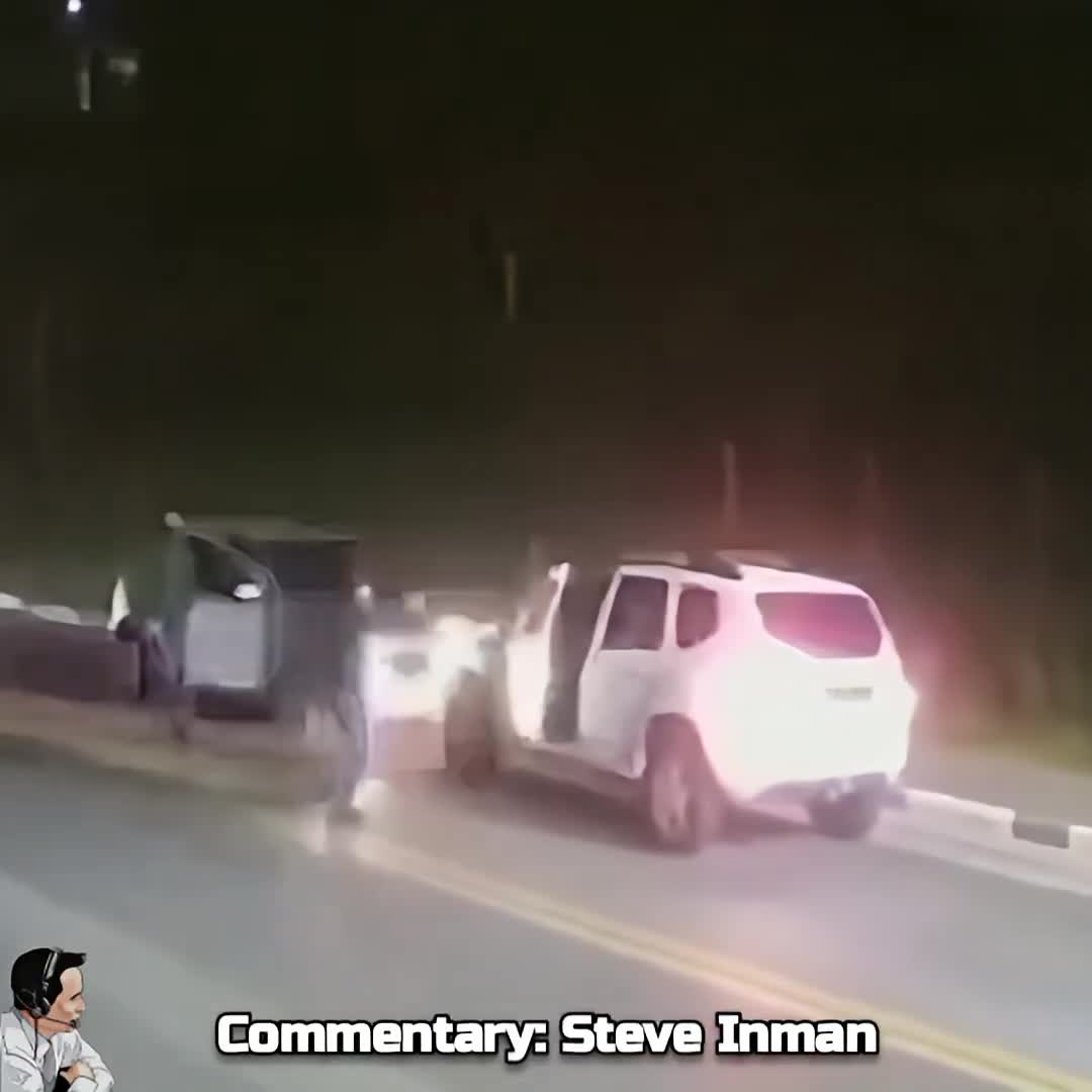 They tried to rob him. They failed.