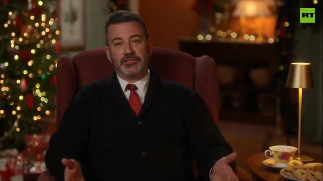 Jimmy Kimmel ATTACKS Trump on UK's TV with his 'alternative' Christmas message  'From fascism perspective this has been really great year'  Saying he was ASKED to record it