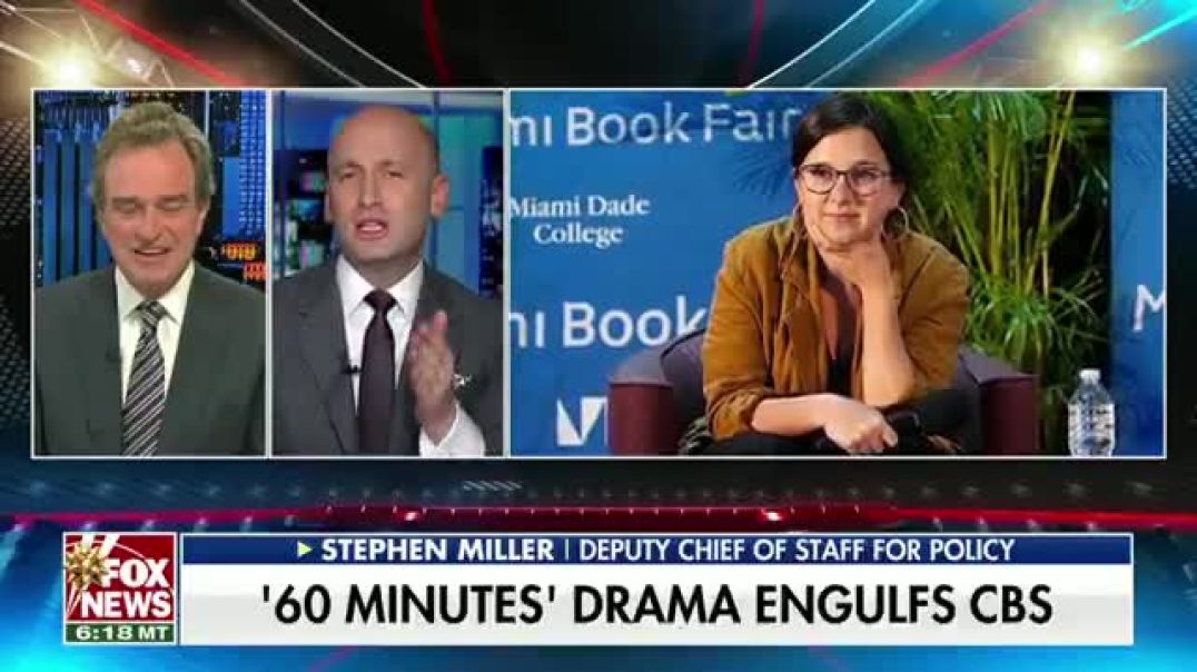 Stephen Miller just went BERSERK on 60 Minutes for trying to defend vicious illegals we sent to El Salvador's CECOT