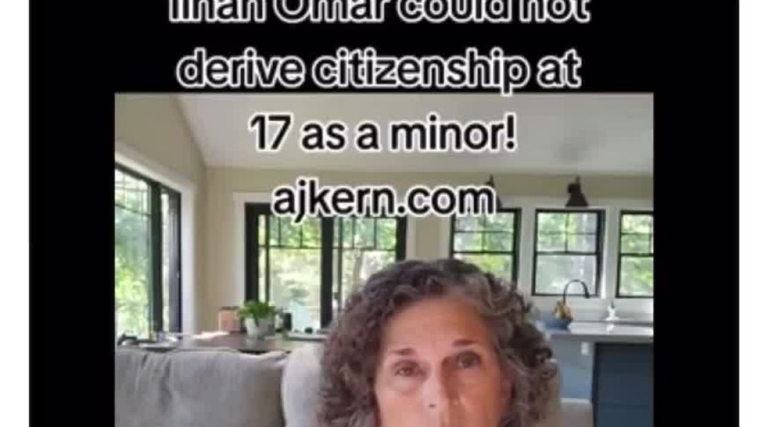 Wow!!  President Trump just posted proof that Ilhan Omar is not a US citizen at all! !!