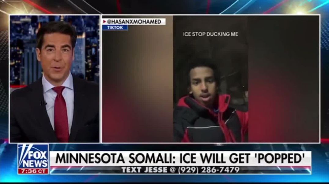 Jesse Watters: Somalis get ICED
