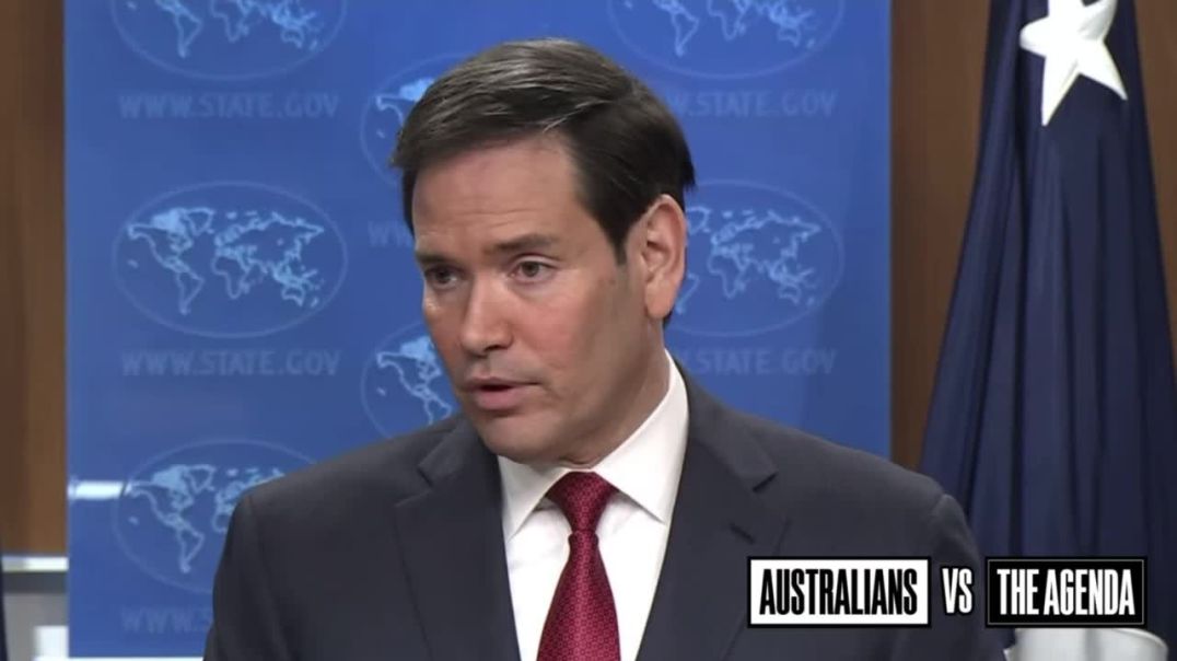 US Secretary of State Marco Rubio takes aim at the Albanese Government’s mass immigration policy, warning that allowing hundreds of thousands of people to enter from countries unwilling to assimilate 