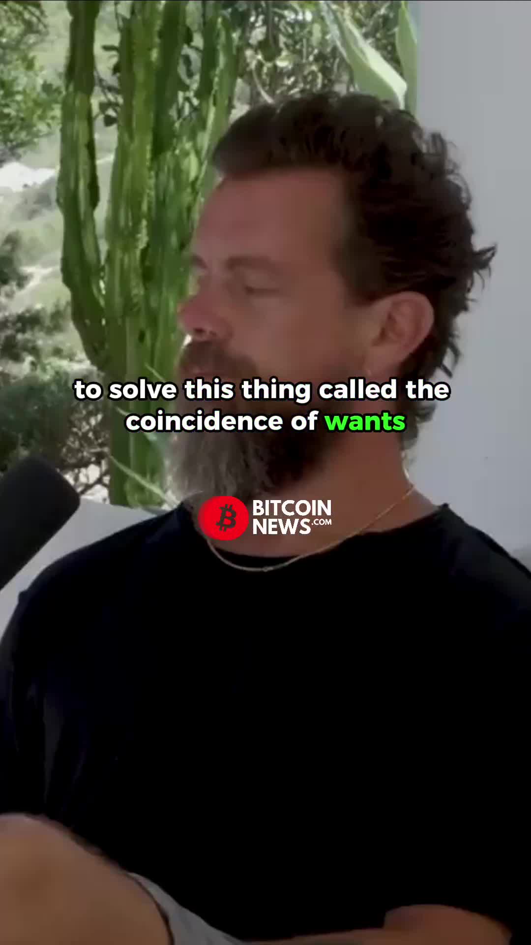 The human race created money for this reason.