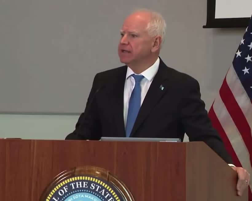 BREAKING: Governor Tim Walz asks you to stop calling him 