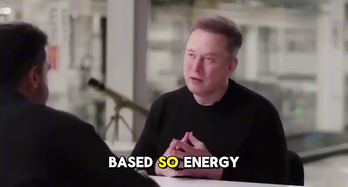 ELON: Bitcoin is a true currency based on energy.     