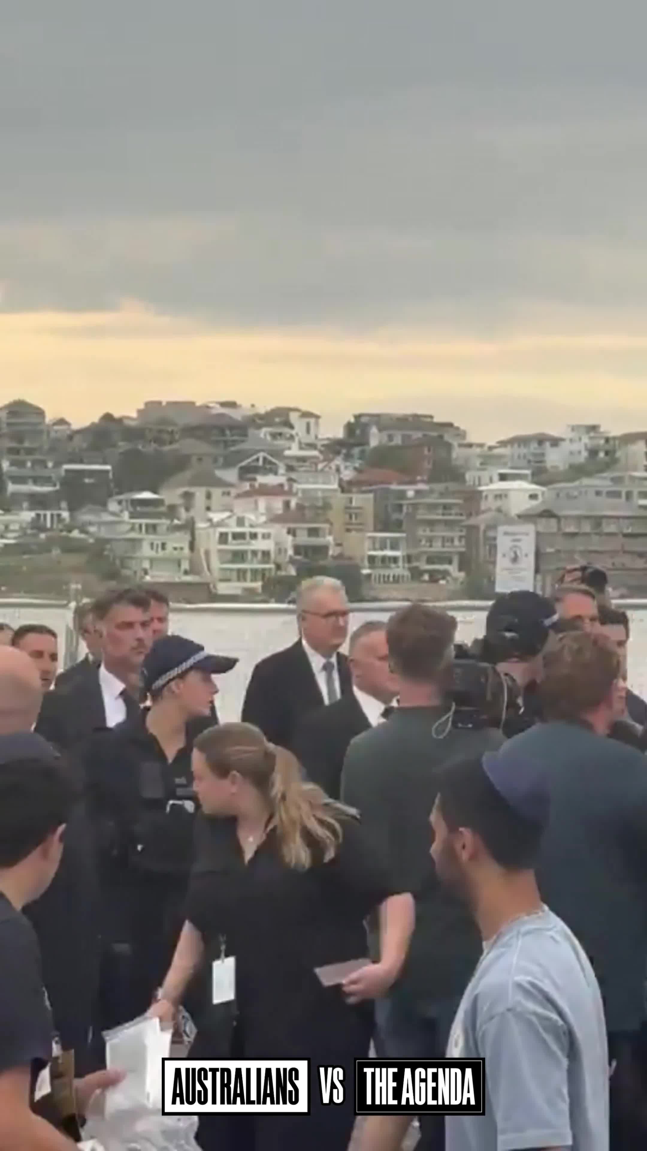 Prime Minister Anthony Albanese was also met with thunderous boos fro...