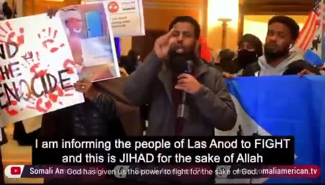 FLASHBACK: Somalis openly call for jihad inside the Minnesota State Capitol  SEND THEM BACK