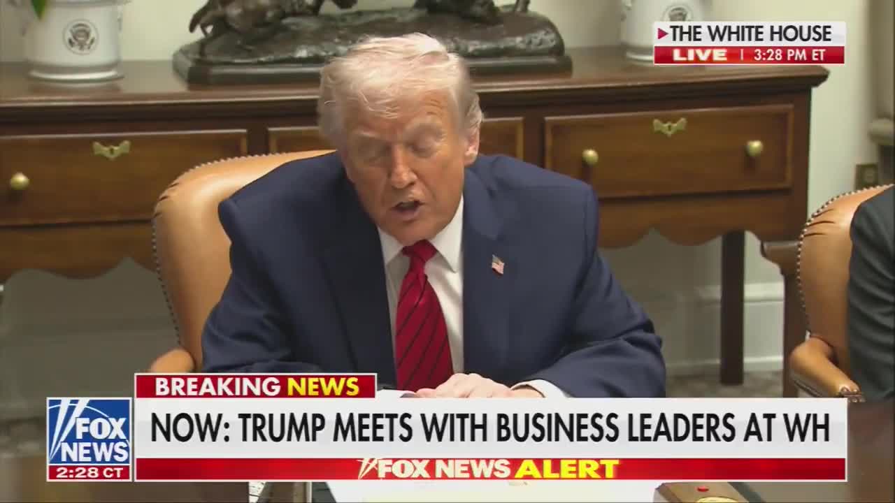 Trump says that instead of 3-4% GDP growth, we should be seeing upwar...