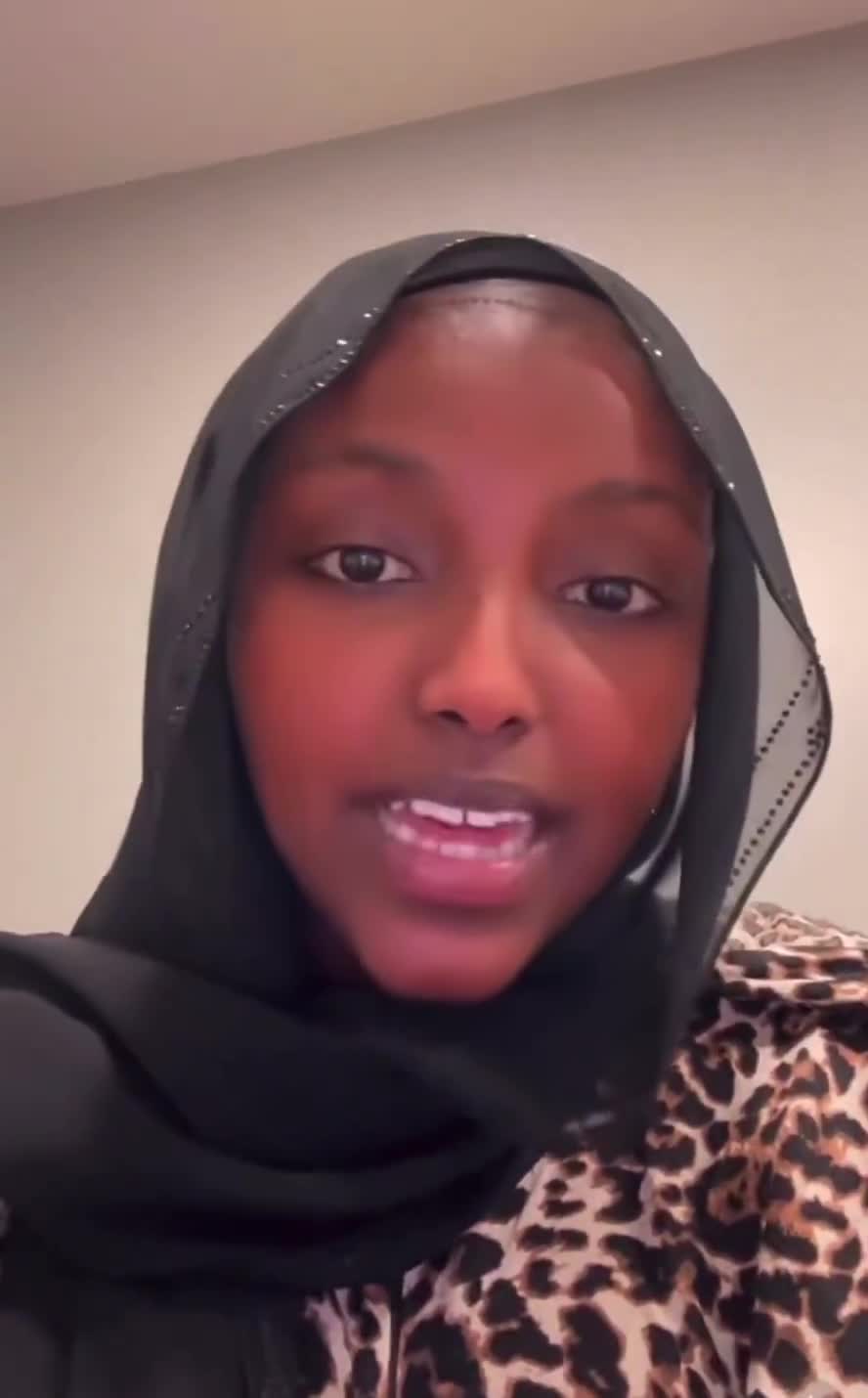 Mayor Nadia Mohamed tells residents not to worry because her police d...