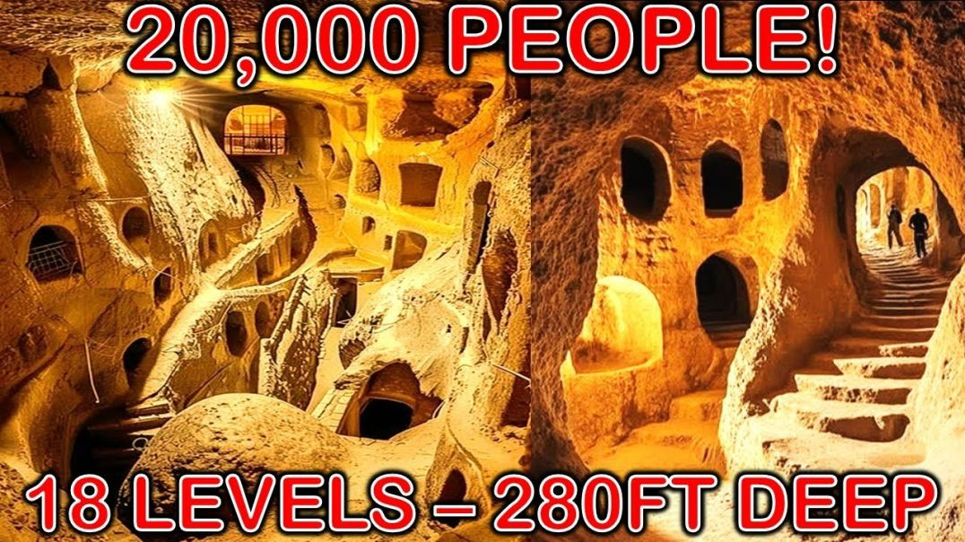 The Mind-Blowing Lost Ancient (Deep-Underground) CITY of Derinkuyu - Earth Disaster Cycle