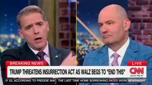 WOW! SCOTT JENNINGS CALLS THEM OUT: "You CHERRY-PICKED a handful of comments. Did you play the comment where Walz said, ‘We're under a federal occupation?’ Is THAT inciting violence?"