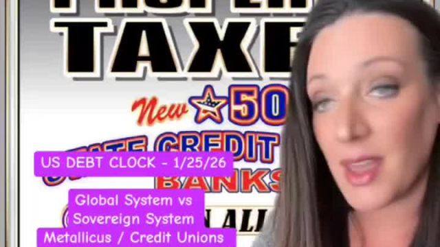 Coming to a theatre near you!  US DEBT CLOCK - 1/25/26