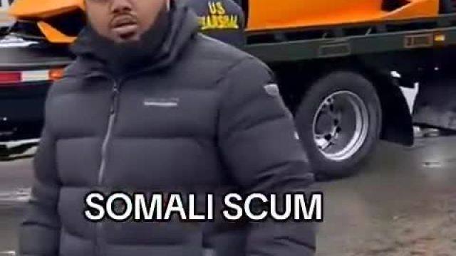 WATCH: Somalian fake daycare owner is very pissed because his Lamborghini cars seized by US Marshalls.