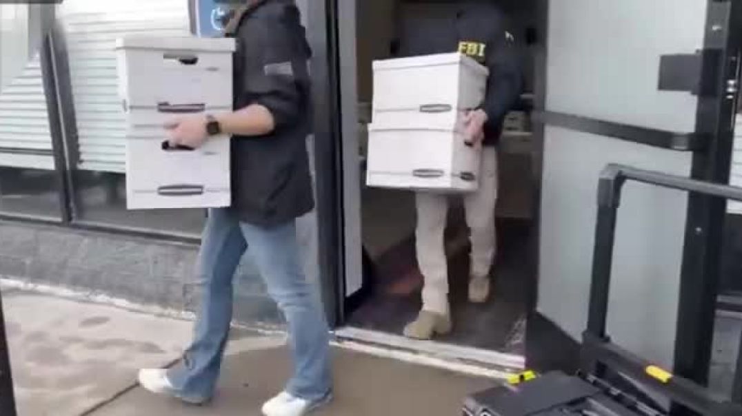 Apparent raid on Fraudulent Somali run Business in Minneapolis Minnesota