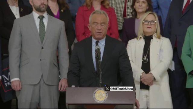 Part 1: RFK JR:   President Trump is dismantling the Old Medical System and Erecting a New One built on Common Sense